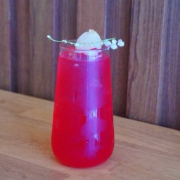 ชากุหลาบลิ้นจี่