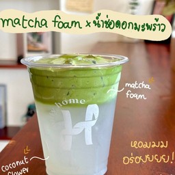 matcha foam x น้ำช่อดอกมะพร้าว