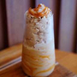 คาราเมลมัคคิอาโต้ปั่น