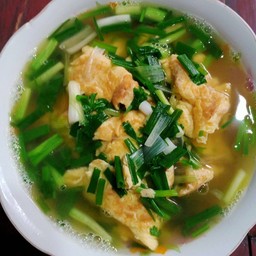 ต้มจืดไข่น้ำใส่หมูสับ