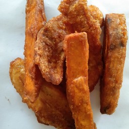 กล้วยทอด+มันทอด