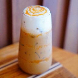 คาราเมลมัคคิอาโต้เย็น