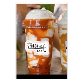 มะพร้าวนมสดปั่นชาไทย