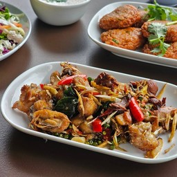 ไก่บ้านคั่วกระวาน