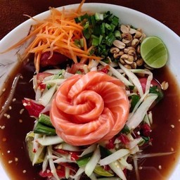 ตำแซลม่อนนรกแตก