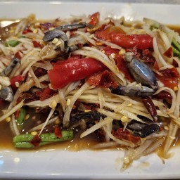 ส้มตำปู ปลาร้า