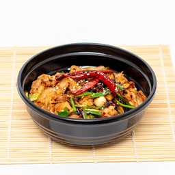 ข้าวหม่าล่าหน้าหมู