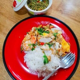 ข้าวไข่คั่วเลือกท็อปปิ้ง