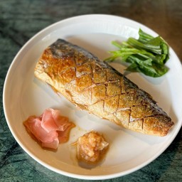 ปลาซาบะย่างเกลือ