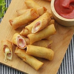 ปอเปี๊ยะแฮมชีส