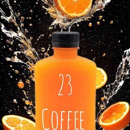 น้ำส้มใส่แก้วพร้อมทาน