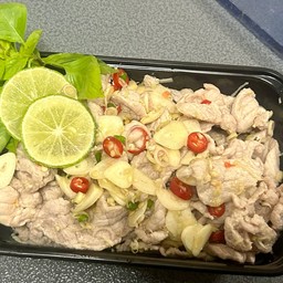 หมูมะนาว (กับข้าว)