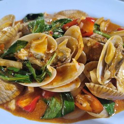 หอยลายพริกเผา