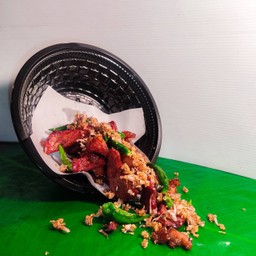 หมูแดดเดียวทอด