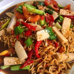 ตำมาม่าหมูยอ