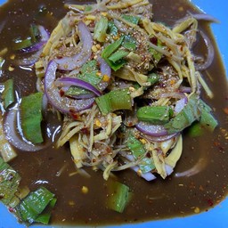 ส้มตำยำแซ่บ & ข้าวไข่เจียวทรงเครื่อง