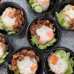 ข้าวหมูทอด-ไม่มีไข่