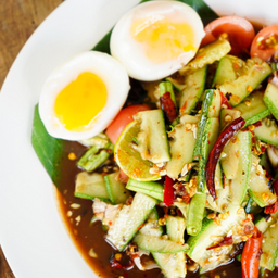 ตำแตงไข่ต้ม