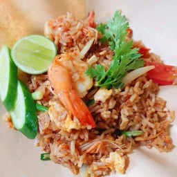 ข้าวผัดโบราณกุ้ง
