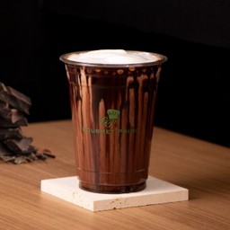 ช็อคโกแลตลาเต้เย็น