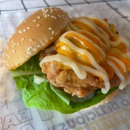 เบอร์เกอร์ไก่กรอบ
