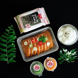 แซลม่อนดองซีอิ๊วเกาหลี #เซทกล่อง