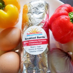 กู๊ดมอร์นิ่ง บางกอก เบอร์ริโต(มังสวิรัติ)