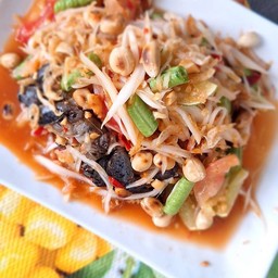 ตำไทยใส่ปูดอง