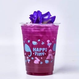 น้ำอัญชันมะนาว. Iced Butterfly Pea Lime Juice