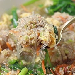 ต้มจืดเต้าหู้หมูสับ+วุ้นเส้น