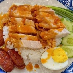 ข้าวหมูกรอบ