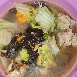แกงจืดสาหร่ายหมูสับ