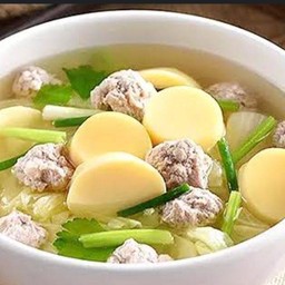 ต้มจืดหมูสับวุ้นเส้น