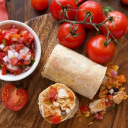 เบอร์ริโต้ไก่ย่าง