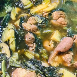 ต้มผักกาดดองขาหมู