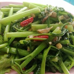 ผัดผักบุ้งไฟแดง