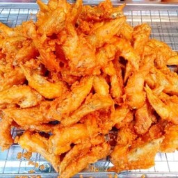 ปลายปีกไก่ทอด