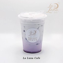 blueberry latte