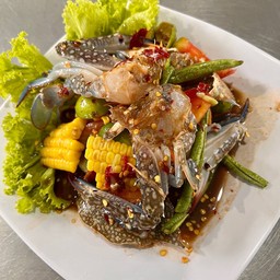 ตำเหลาปูม้าปลาร้า