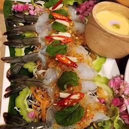 กุ้งเเช่น้ำปลา