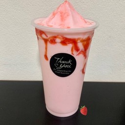 สตอเบอรี่โยเกิร์ต ปั่น