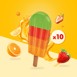 ฟรุ๊ตตี้ เซ็ต (10 แท่ง)