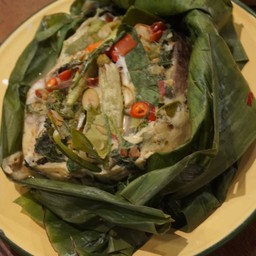 หมกปลาเนื้ออ่อน  (ใช้เวลาประมาณ 15-20นาที)