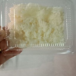 ข้าวเหนียว กล่องเล็ก  ( ข้าวเปล่า )