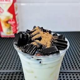 เฉาก๊วยนมสด