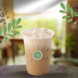 กาแฟคาปูชิโน่เย็น ฟรี แครกเกอร์