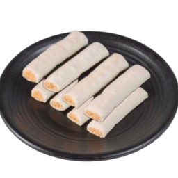 ไข่ปลาม้วนไส้ไข่เค็ม