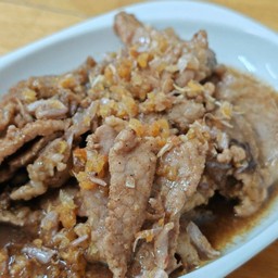 ทอดกระเทียม - กับข้าว