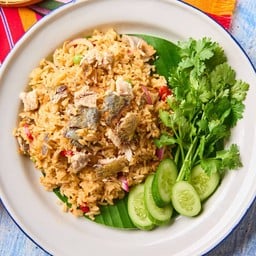 ข้าวคลุกปลาทู ( แซ่บ )