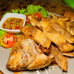 ปลาทับทิมทอดน้ำปลา